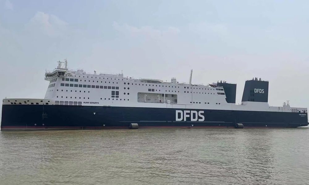 Aura Seaways ferry ship photo