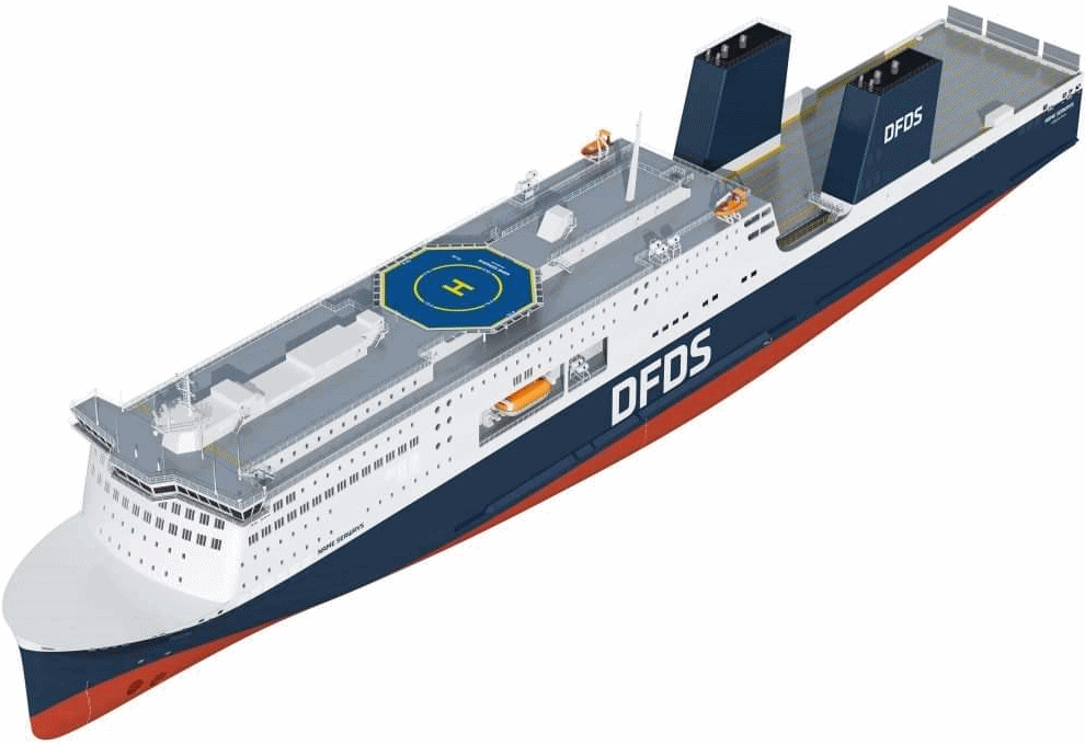 DFDS new ships (Aura-Luna Seaways)