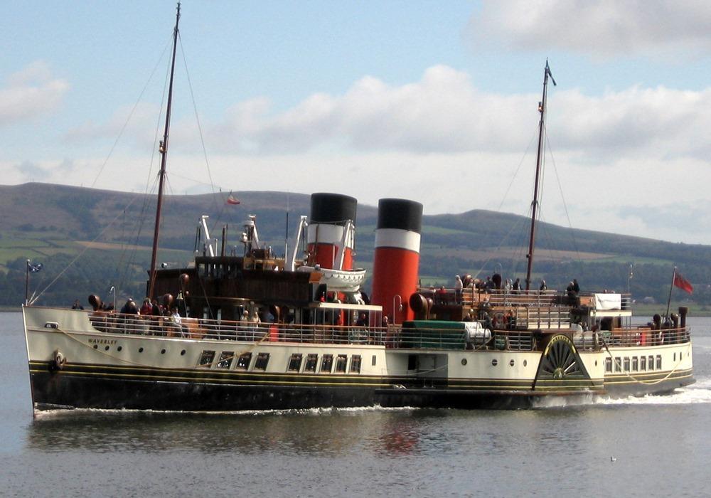 PS Waverley paddle steamer cruise ship