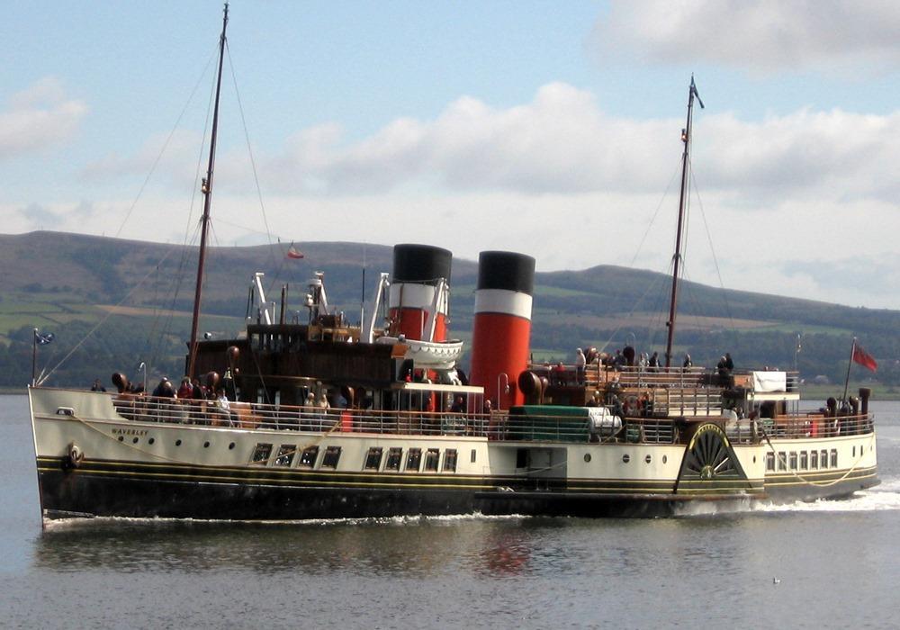 steamer on a cruise ship