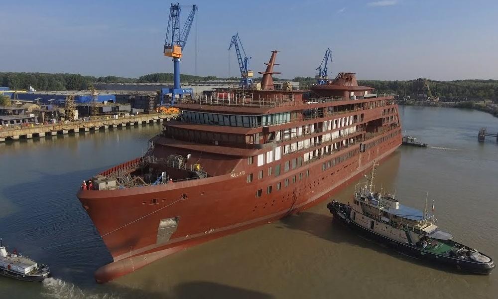 Hanseatic Nature cruise ship construction (Hapag-Lloyd)