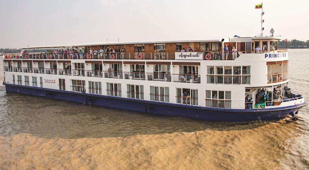 RV Princess Panhwar cruise ship (Burma, Irrawaddy River)