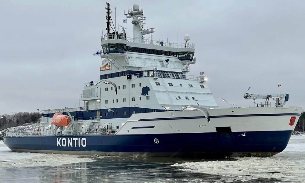 MS Kontio icebreaker ship (Arctia Finland)