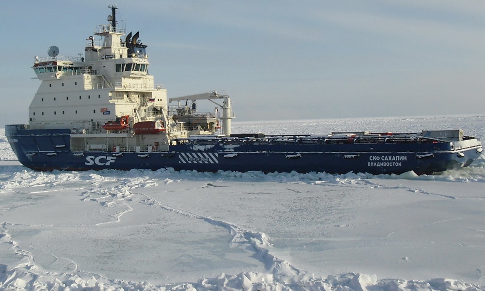 SCF Sakhalin icebreaker ship