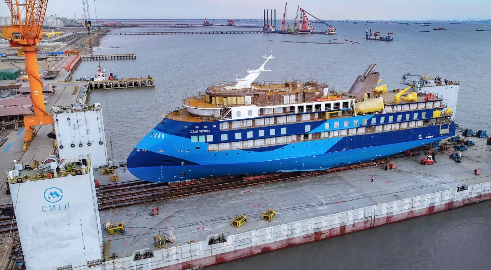 MS Ocean Victory cruise ship construction