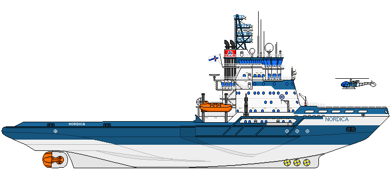 MSV Nordica icebreaker ship design