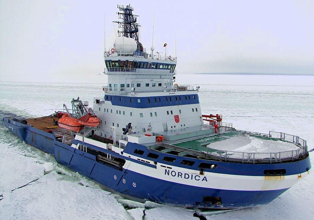 MSV Nordica icebreaker ship (Arctia Finland)