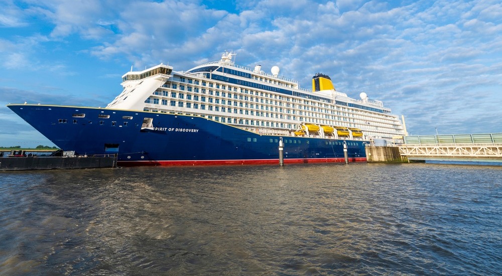 spirit of discovery cruise ship current position