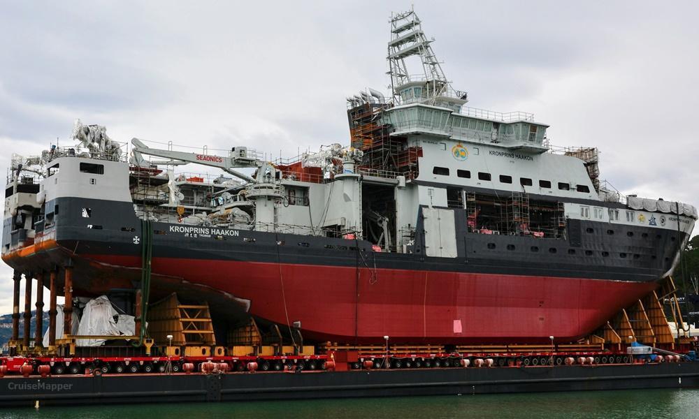 Kronprins Haakon icebreaker ship construction