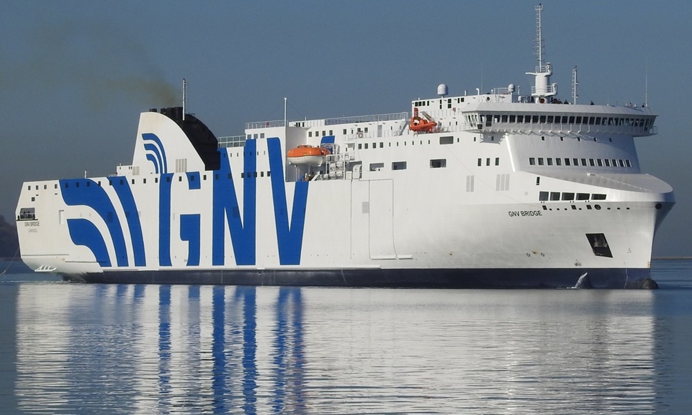 GNV Bridge ferry ship photo