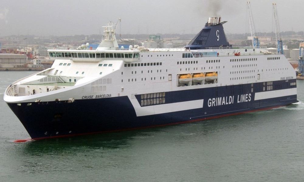 Cruise Barcelona ferry ship (GRIMALDI LINES)