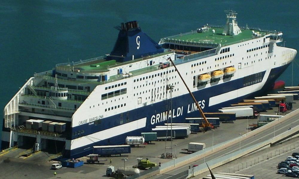 Cruise Barcelona ferry ship (GRIMALDI LINES)