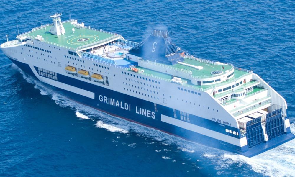 grimaldi lines cruise roma posizione attuale