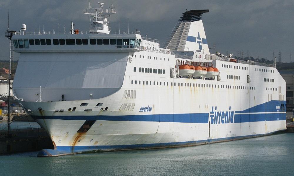 Tirrenia Sharden ferry ship (TIRRENIA Navigazione)
