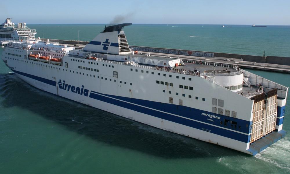 Tirrenia Nuraghes Ferry TIRRENIA CruiseMapper