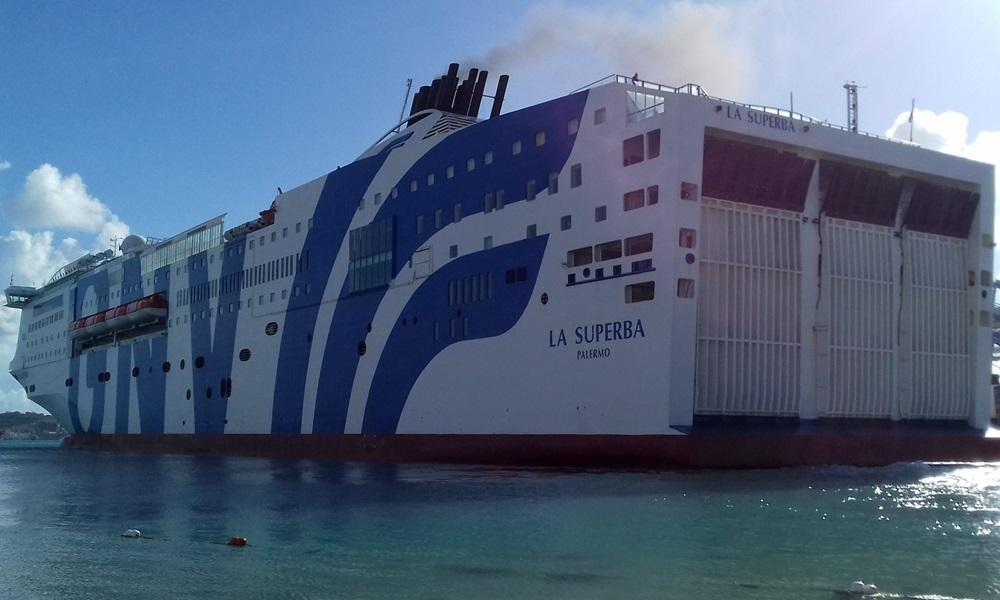 GNV La Superba ferry ship (GRANDI NAVI VELOCI)