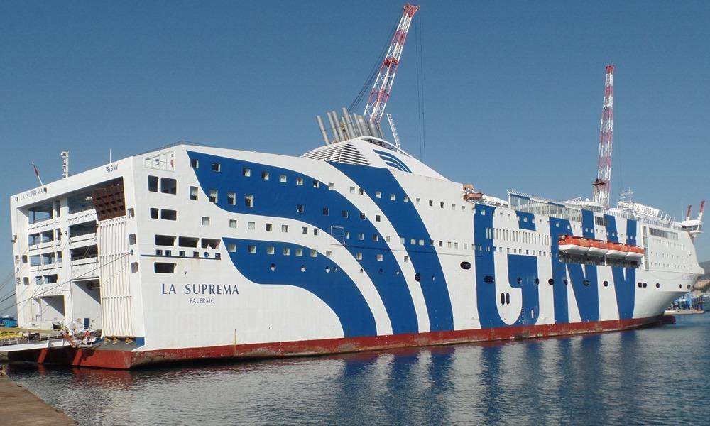 GNV La Suprema ferry ship (GRANDI NAVI VELOCI)