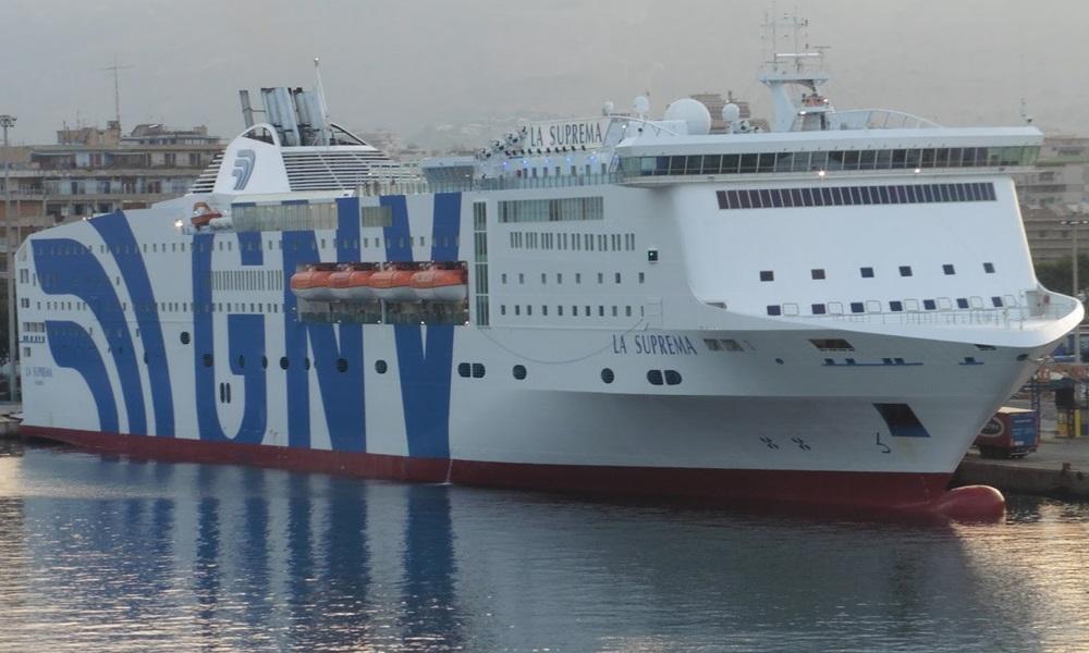 GNV La Suprema ferry ship (GRANDI NAVI VELOCI)