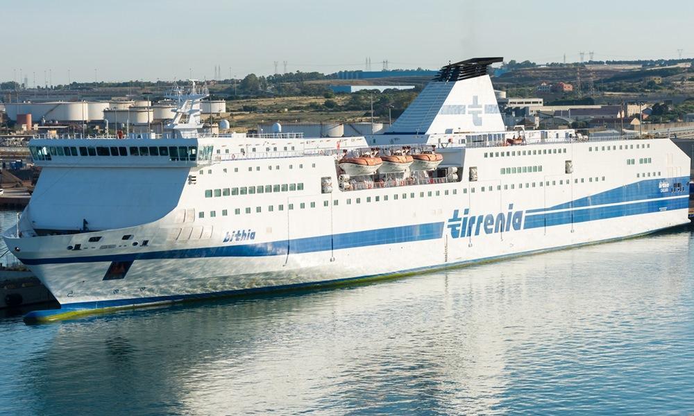 Tirrenia Bithia ferry cruise ship