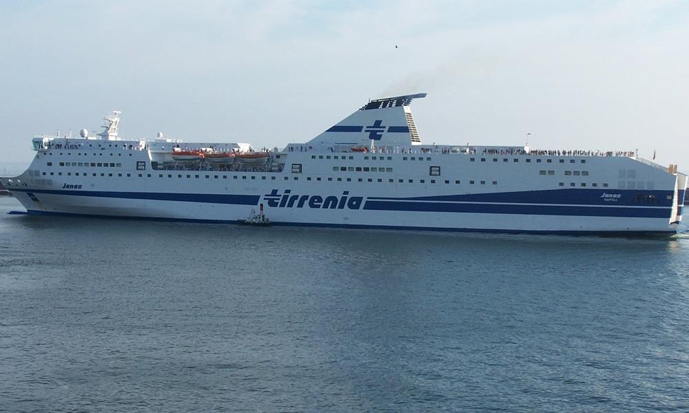 Tirrenia Janas ferry ship (TIRRENIA Navigazione)