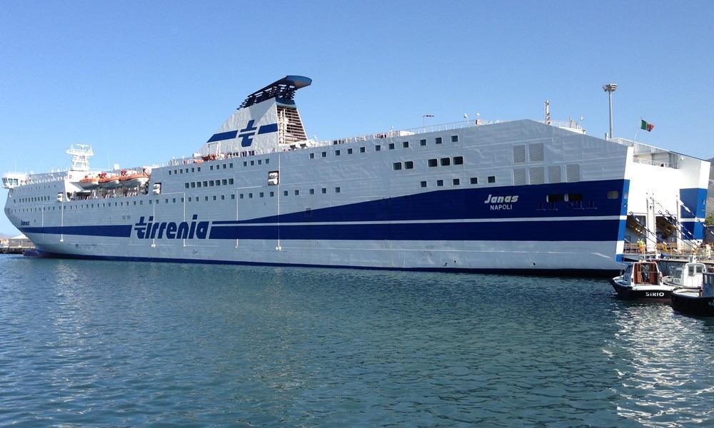 Tirrenia Janas ferry cruise ship