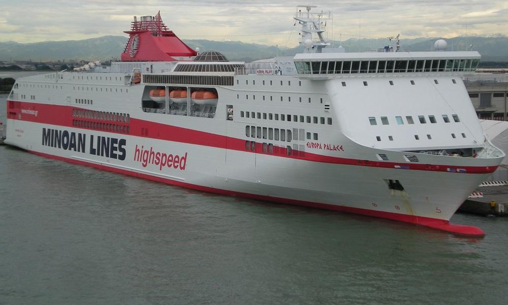 Mykonos Palace ferry ship photo