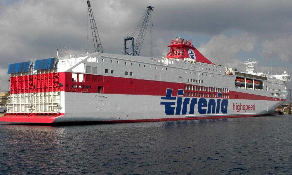 Cruise Bonaria ferry ship (GRIMALDI LINES)