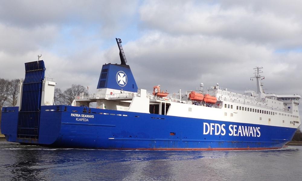 Patria Seaways ferry ship (DFDS SEAWAYS)