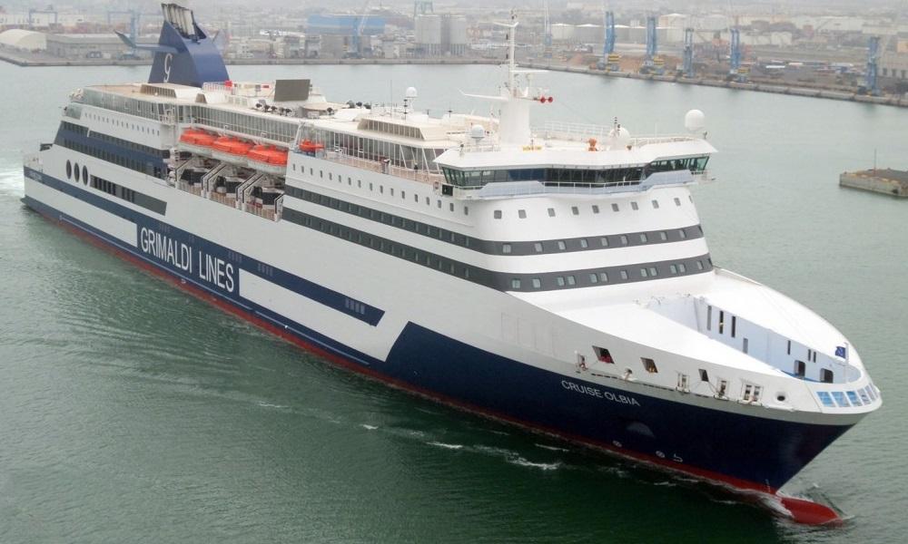 Cruise Olbia ferry ship (GRIMALDI LINES)