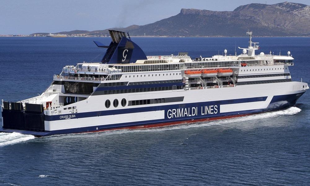 Cruise Olbia ferry ship (GRIMALDI LINES)