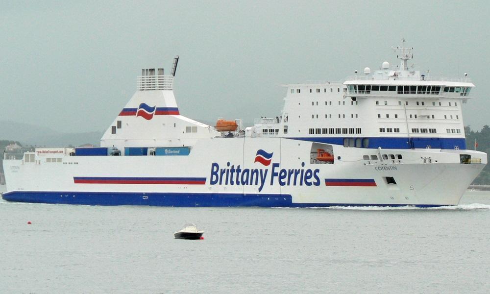 MS Cotentin ferry ship (BRITTANY FERRIES)