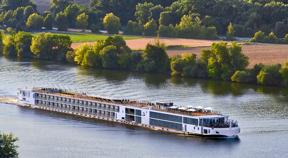 Longship Viking Kari cruise ship (Seine River, France)
