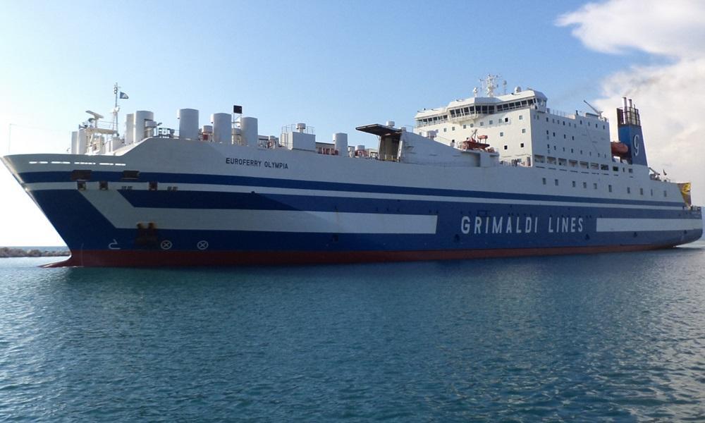 Euroferry Olympia ship (GRIMALDI LINES)
