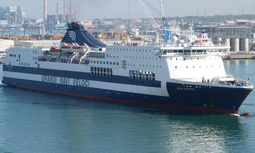 Zeus Palace ferry ship (GRIMALDI LINES)