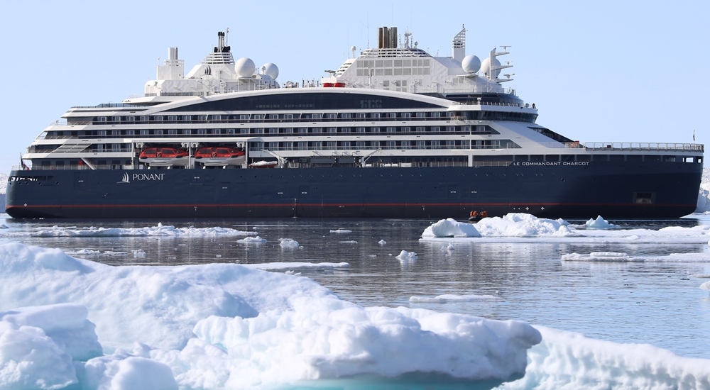 Le Commandant Charcot cruise ship (Ponant Icebreaker)