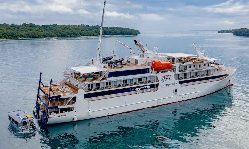 MS Coral Geographer cruise ship (Coral Expeditions)