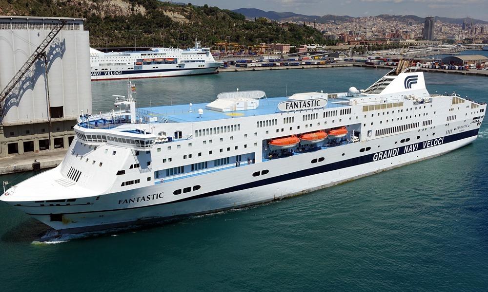 GNV Fantastic ferry ship (GRANDI NAVI VELOCI)