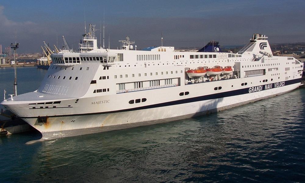 GNV Majestic ferry ship (GRANDI NAVI VELOCI)