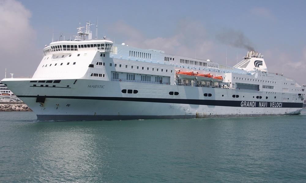 GNV Majestic ferry ship (GRANDI NAVI VELOCI)