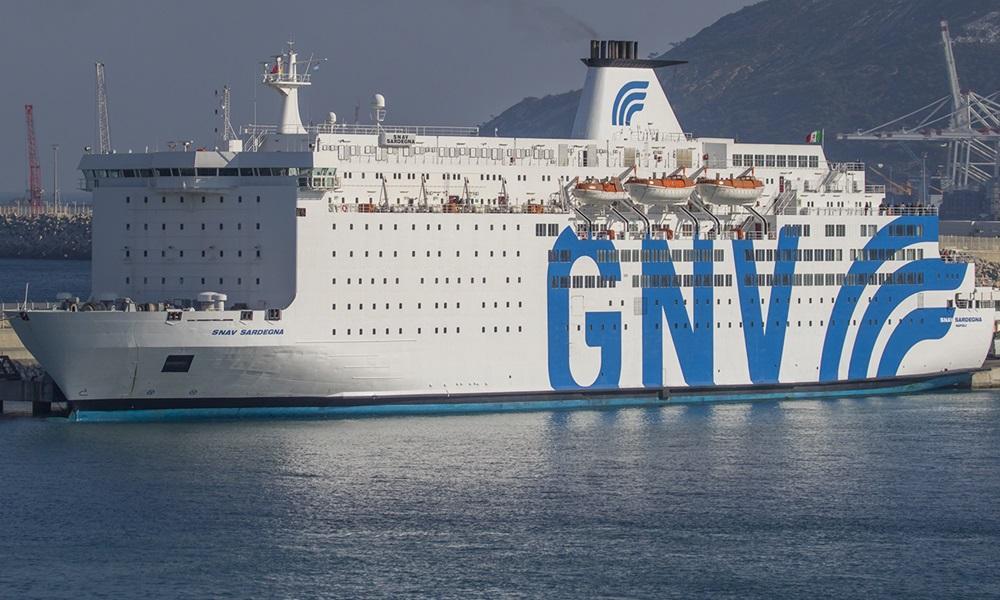 GNV Cristal ferry ship photo