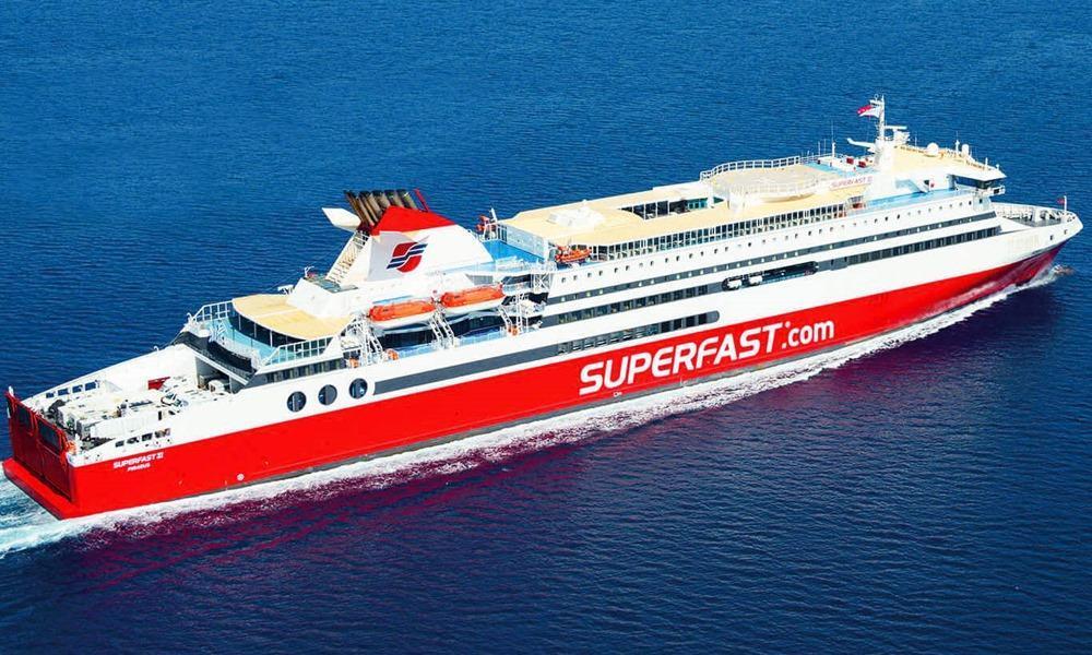 Cruise Ausonia ferry ship (Superfast XII, GRIMALDI LINES)