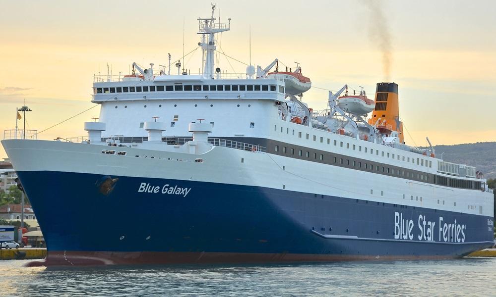 Blue Galaxy ferry ship