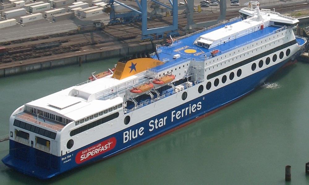 Blue Star 1 ferry ship