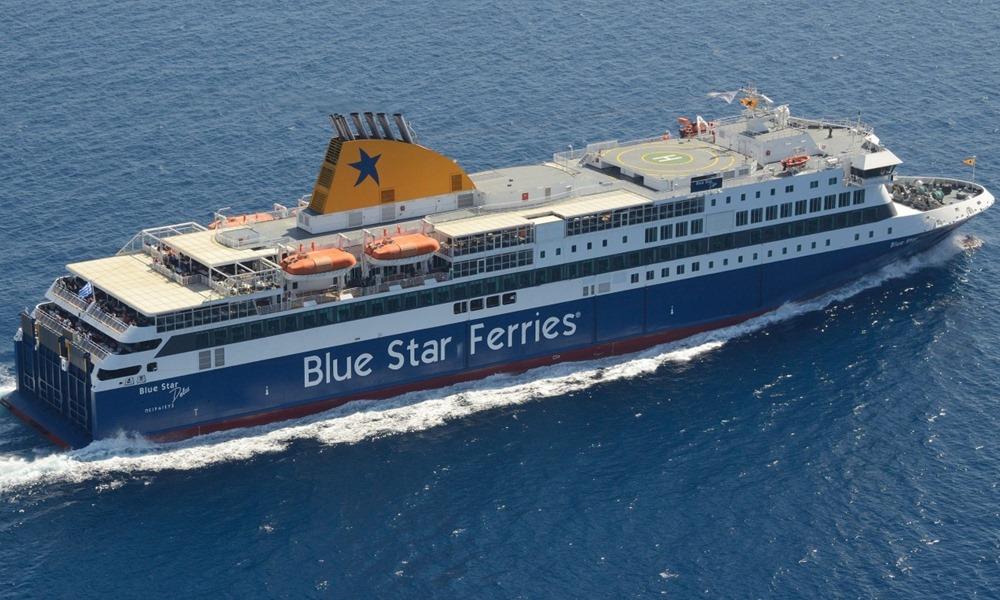Blue Star Delos ferry ship