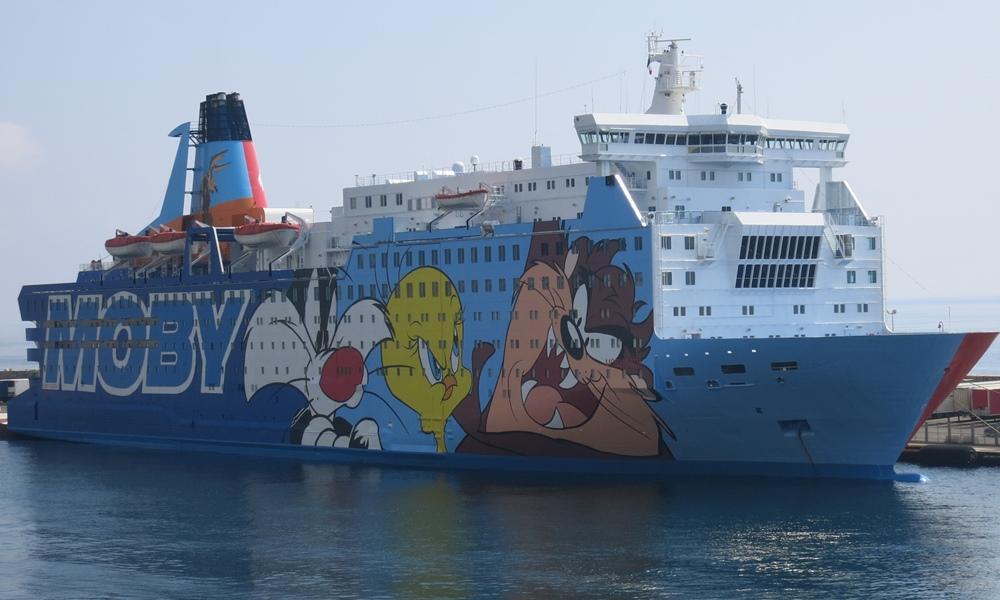 Moby Dada ferry cruise ship