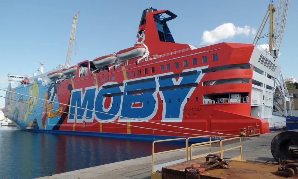 Moby Dada ferry ship