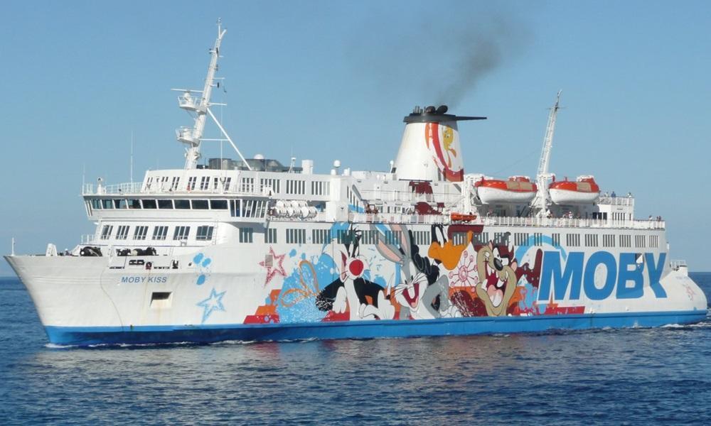 Moby Kiss ferry ship