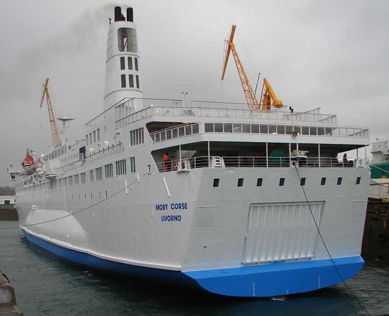 Moby Corse ferry ship
