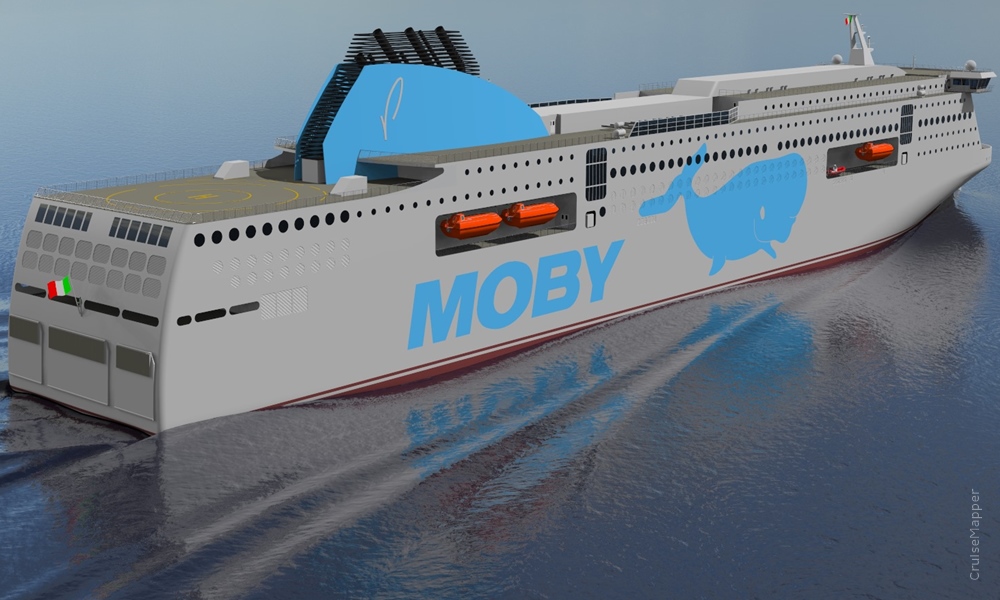 Moby Fantasy ferry ship