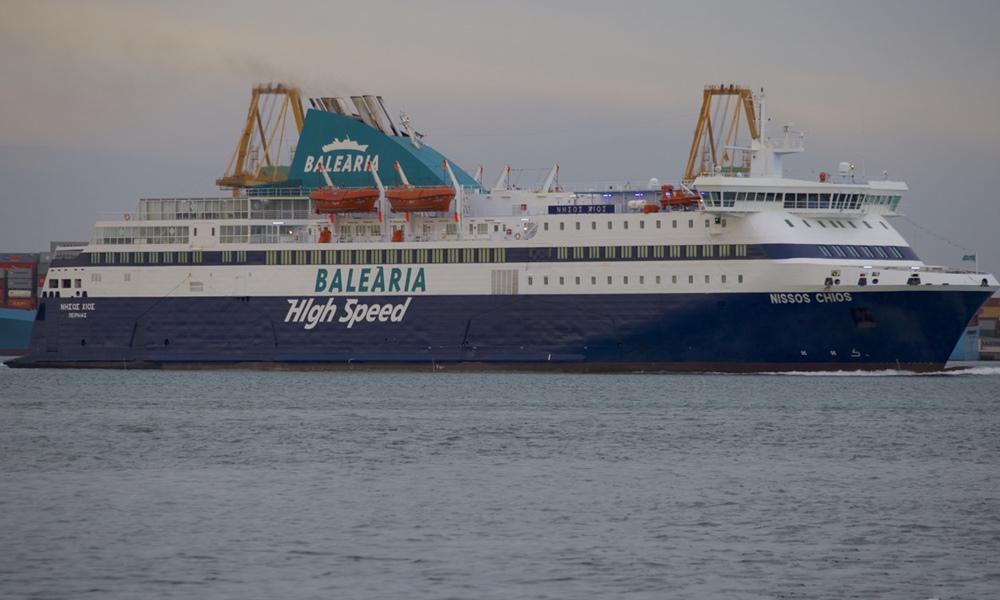 Blue Star Chios ferry ship